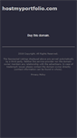 Mobile Screenshot of hostmyportfolio.com